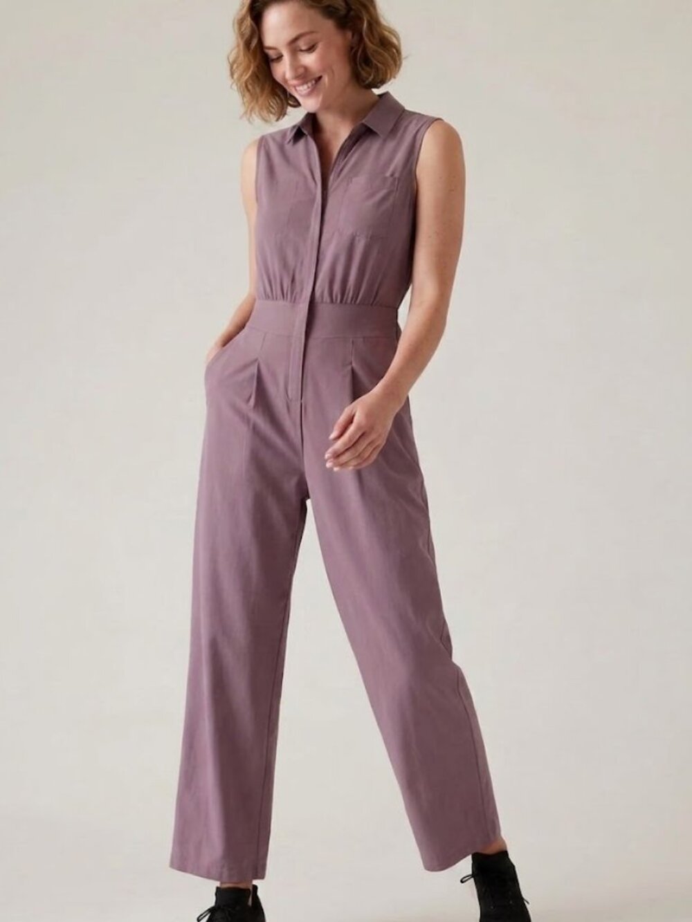 Athleta Brooklyn Heights Wide Leg Jumpsuit
